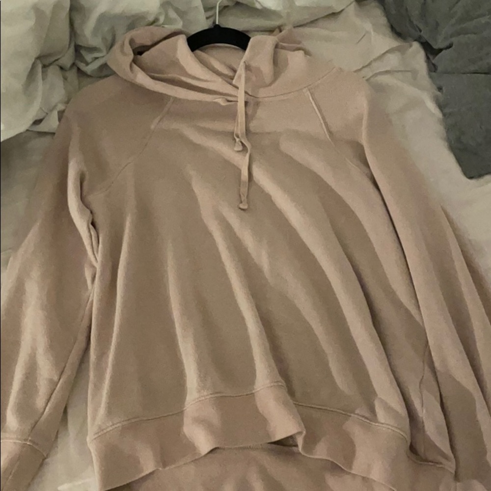 Aritzia Wilfred free light pink hoodie
